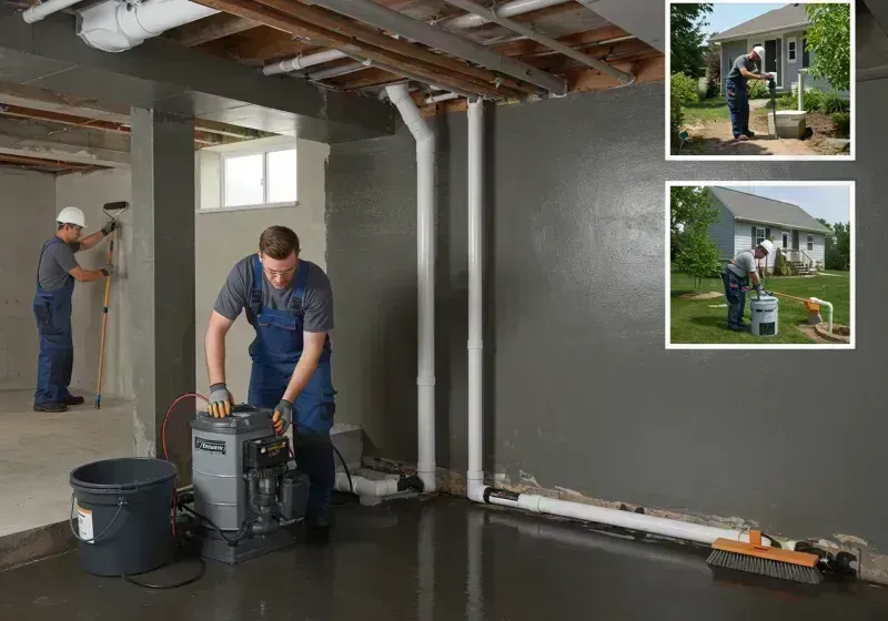 Basement Waterproofing and Flood Prevention process in Ash Grove, MO